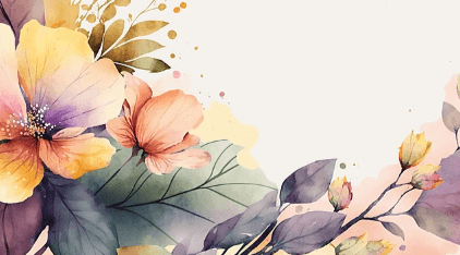 Background:1p9sda2r3ui= Watercolor Flowers