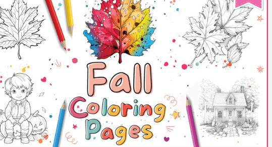 Free Printable:8otpexmthvk= Fall Coloring Pages