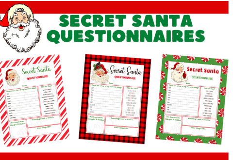 Free Printable:Fqeu6cchfj4= Printable Secret Santa Questions