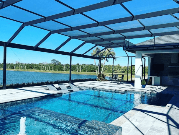 Screen Repair for Pool Enclosure in Titusville Florida