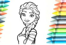 Free Printable:3m9gm1j2dbu= Frozen Coloring Pages